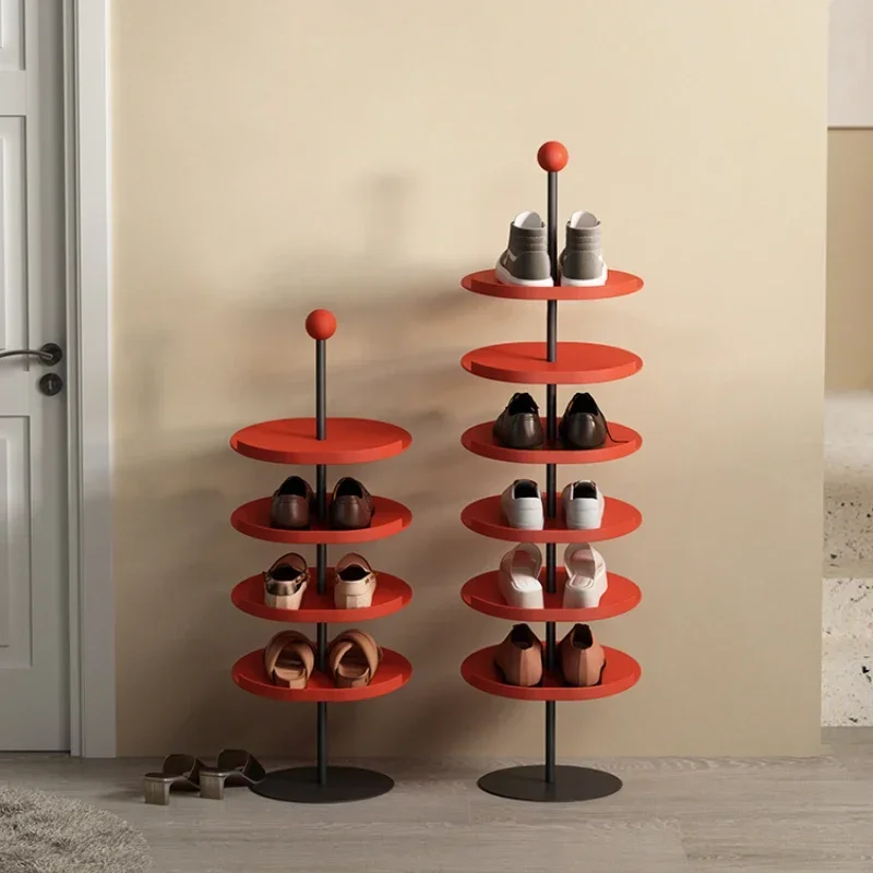 

Creative shoe rack for household doorstep small multi-layer storage entrance