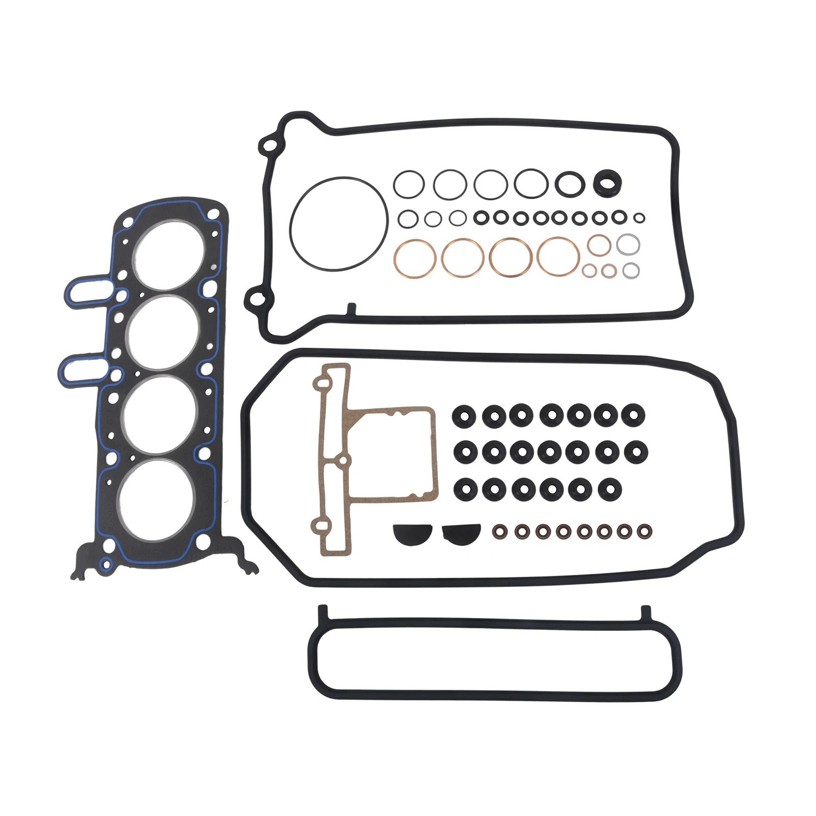 For BMW K100 K100RS K100RT 1983-1990 Complete Gasket Sets Valve Cap Sealing Cover Cafe Racer Accessories Rubber Kit Full Set
