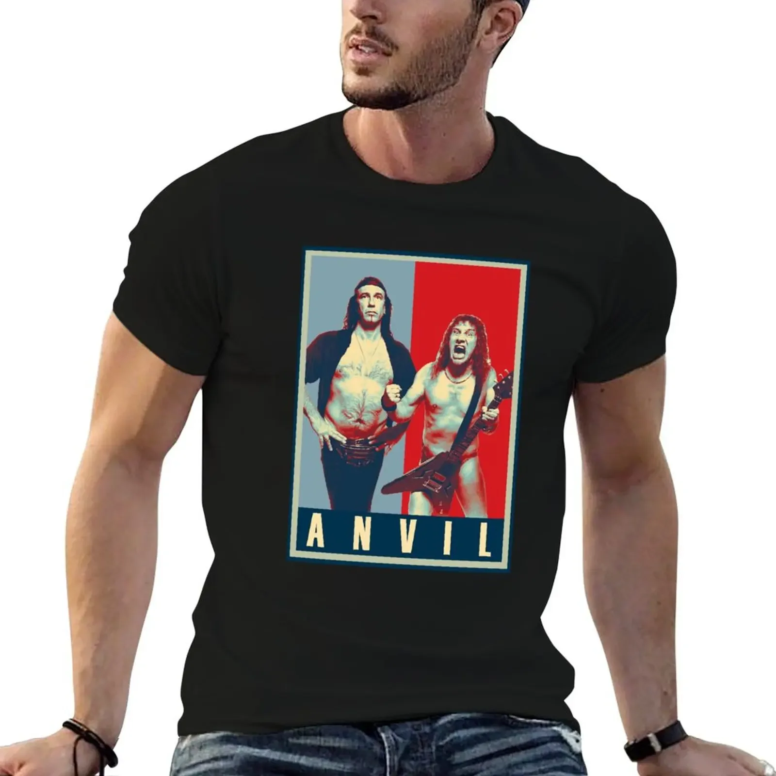 

Anvil Band Discogs T-Shirt oversized Blouse mens cotton t shirts