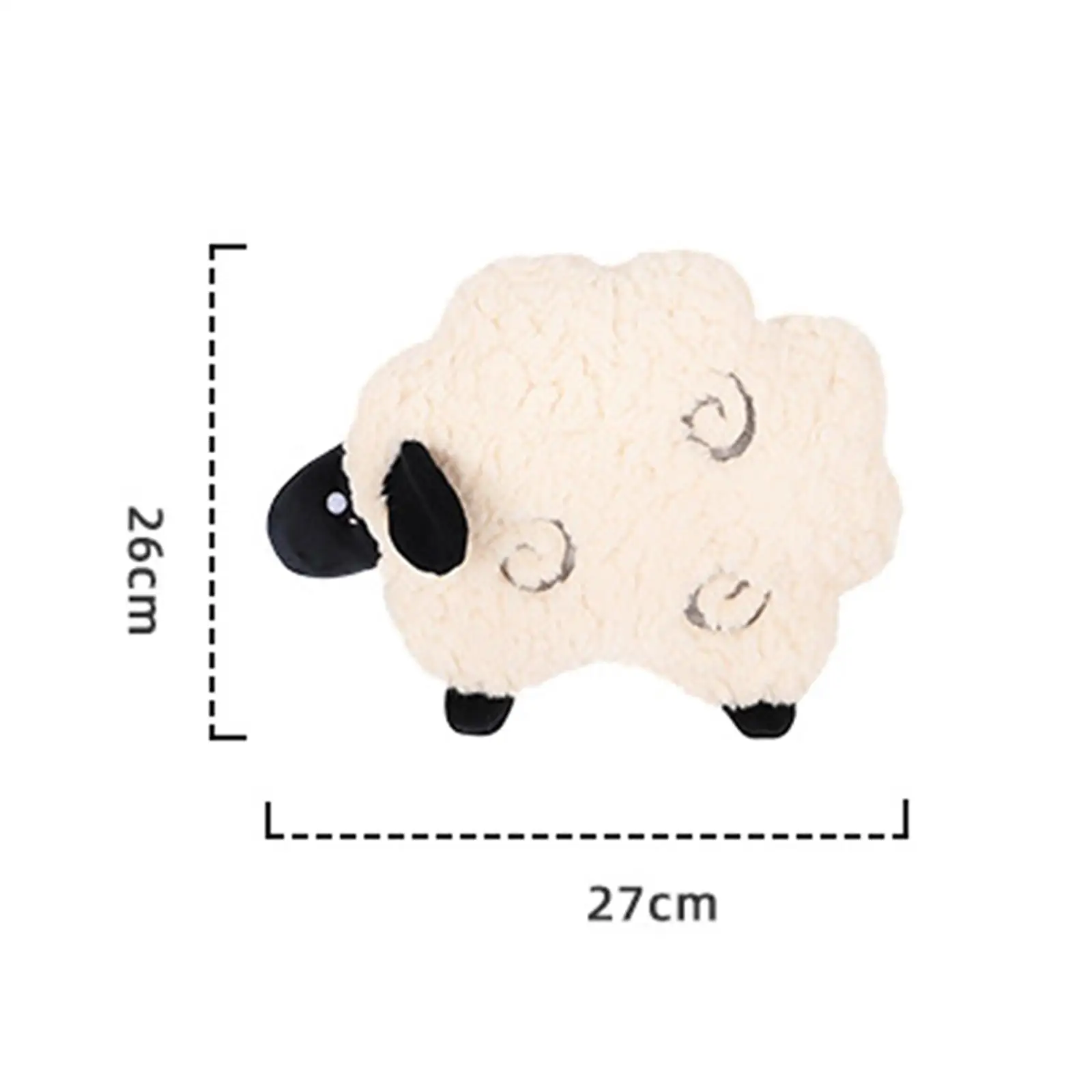 

Car Pillow Fittings Plush PP Cotton Heavy Duty Comfortable Accessories for Driving Office Decor Travelling