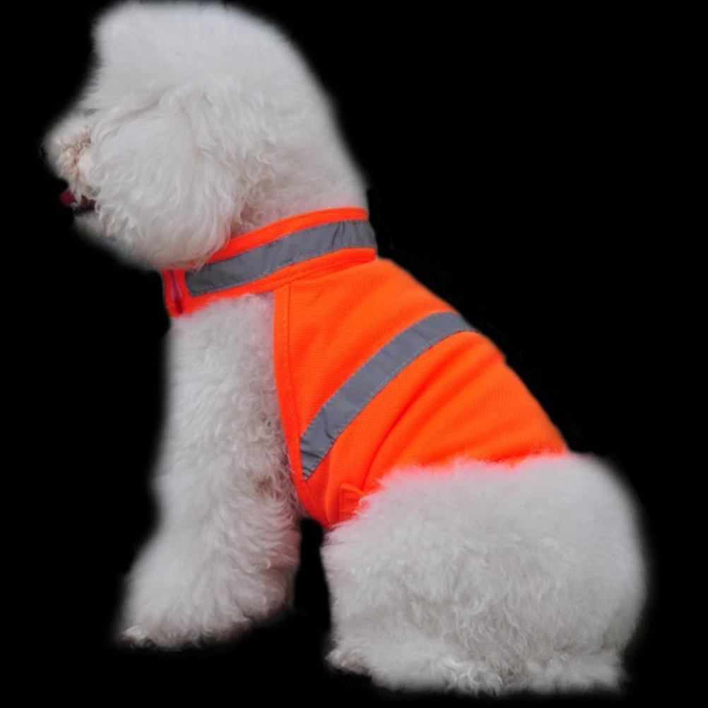 

Pet Reflective Safety Vest Adjustable Security ange Dog Clothes Durable Breathable Hunting Walking Night Visibility Outdoor