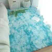 200x300 Modern Tie Dye Gradient Carpet for Living Room Home Decor Sofa Area Rugs Kids Crawl Play Cushion Long Plush Bedroom Mat