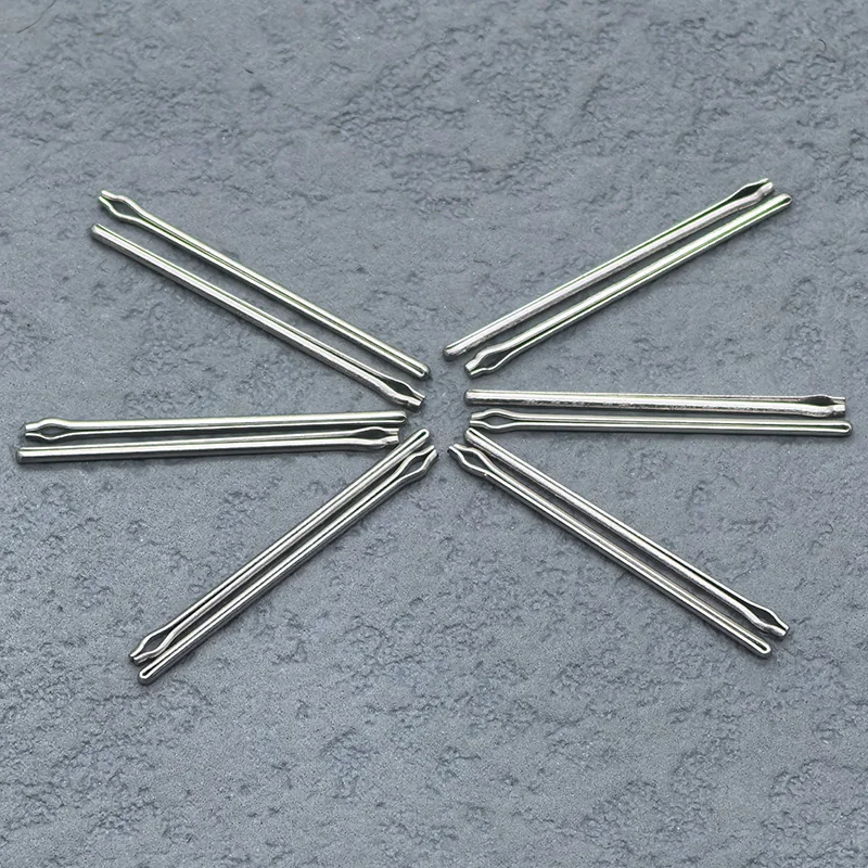10PCS Dia 0.8/0.9/1.0mm Metal Watch Band Link Pins Bar Fits 10mm 12mm 15mm 18mm 20mm 22mm 24mm 26mm Watch Band Strap Links Bars - view 2