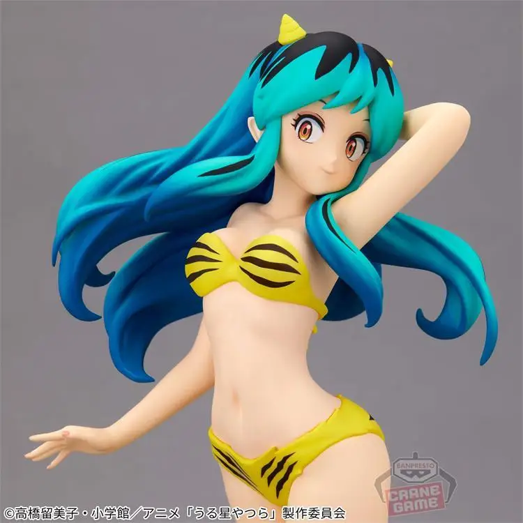 Original Bandai Relax Time Lum Urusei Yatsura Figure Banpresto Action Figurine Anime Collection Model Statue Toy Xmas Decor Gift