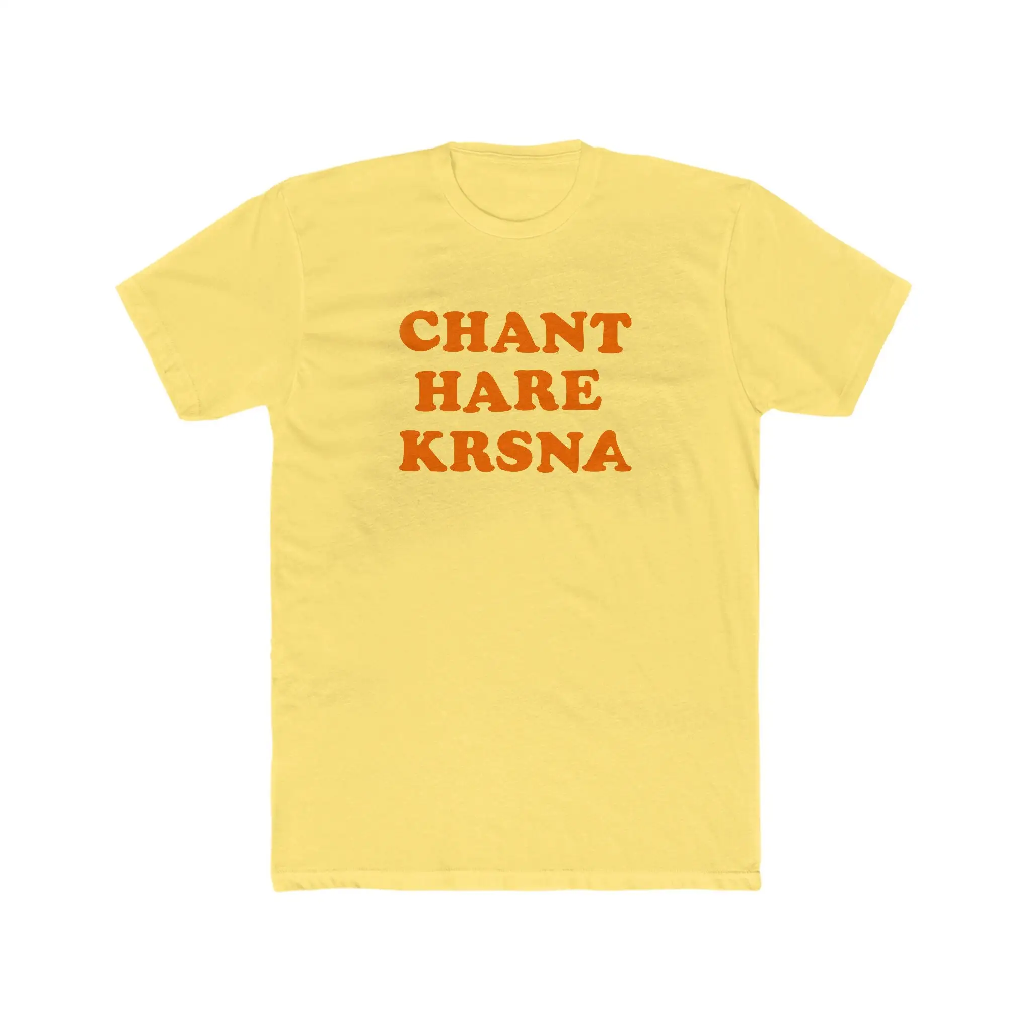 Chant Hare Krsna T Shirt Bella Canvas Jersey Cotton