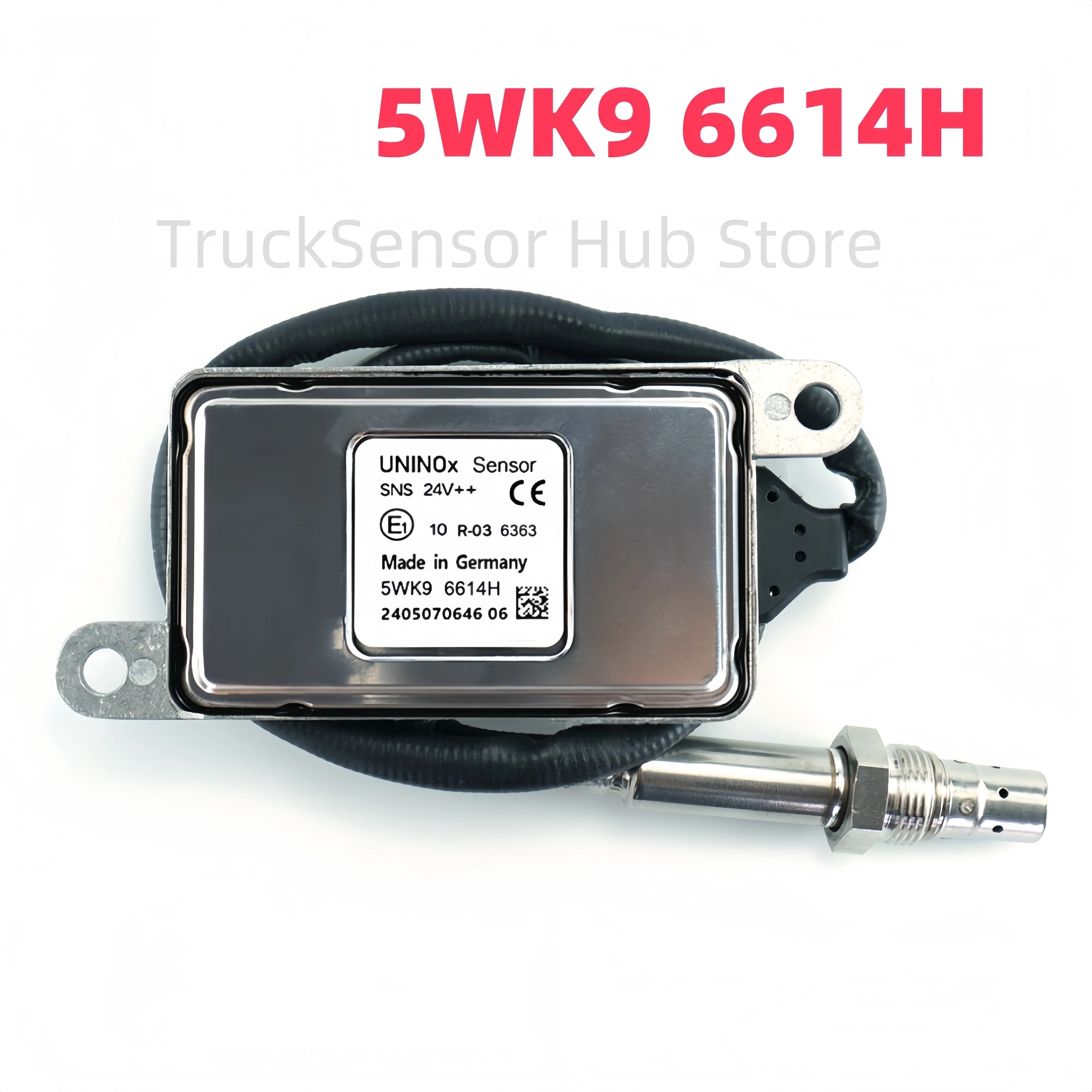 

Высокое качество 5WK96614H/I 035155 5WK9 6614H NOX датчик азота кислорода 24 В для грузовика Citroen Uninox для дизельного двигателя