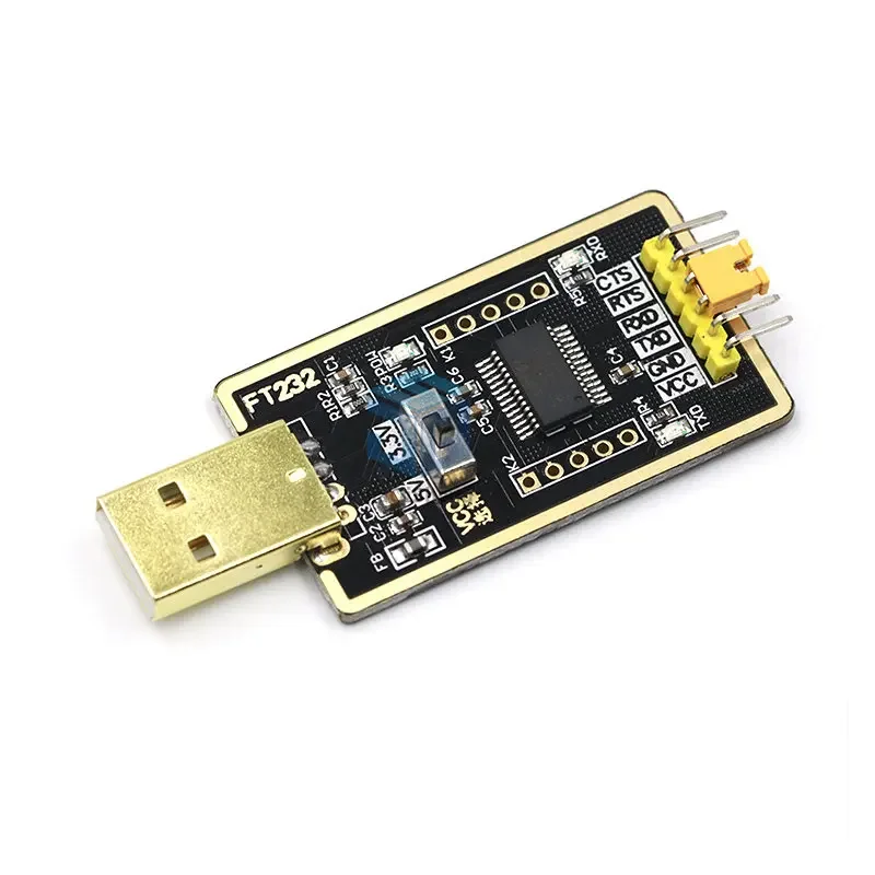 FT232RL FT232 USB إلى TTL 5 فولت 3.3 فولت تنزيل كابل إلى وحدة مهايئ مسلسل لاردوينو USB إلى 232 دعم win10