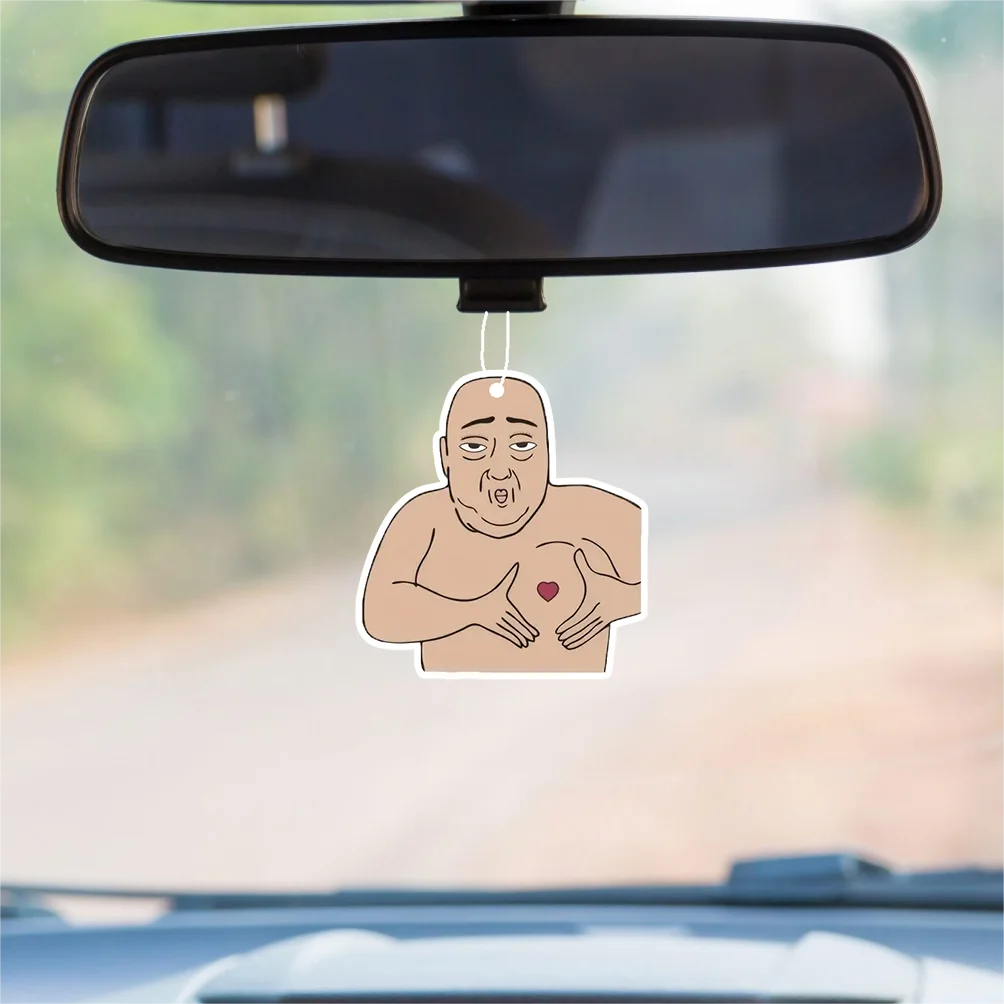 1pc fun car aromatherapy car fragrance perfume car air freshener mirror car interior accessories pendant outlet perfume