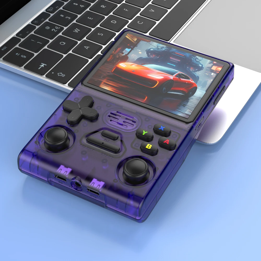 M37 Pro Retro Arcade Game Console - 3.5" Sharp 640*480 Display, 15000+ Classic Games, Portable Handheld