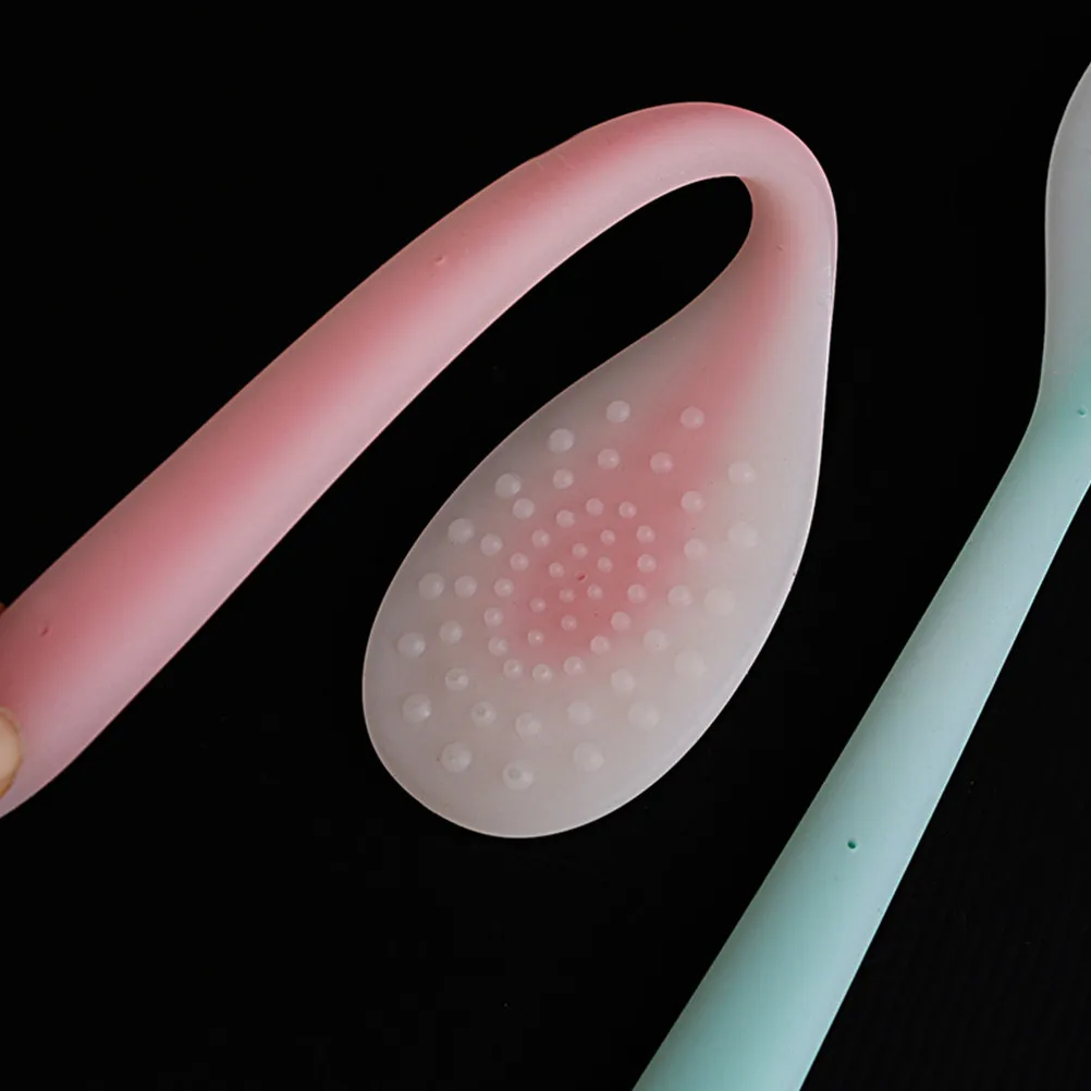 

Набор из 2 силиконовых массажных молотков для тела: легкий портативный ручной массажер для спины для снятия мышечной боли и усталости