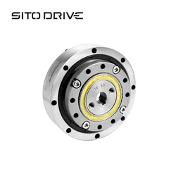 Sito SHD14pro High Torque Harmonic Drive Hollow Flat Small Reducer 50 Ratio Harmonic Reducer for Nema 17 42mm