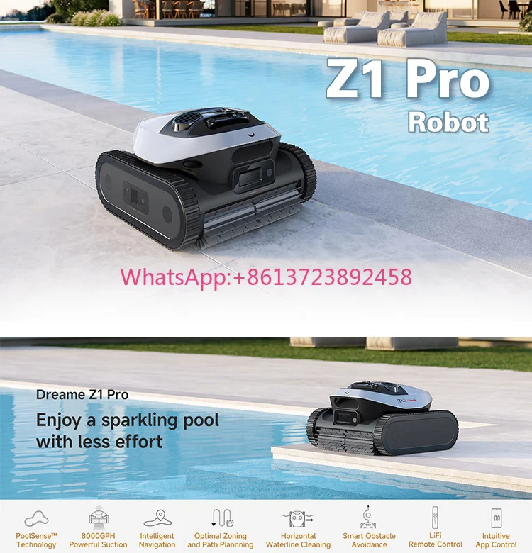 Z1 Pro AI Wall & Floor Pool Robot