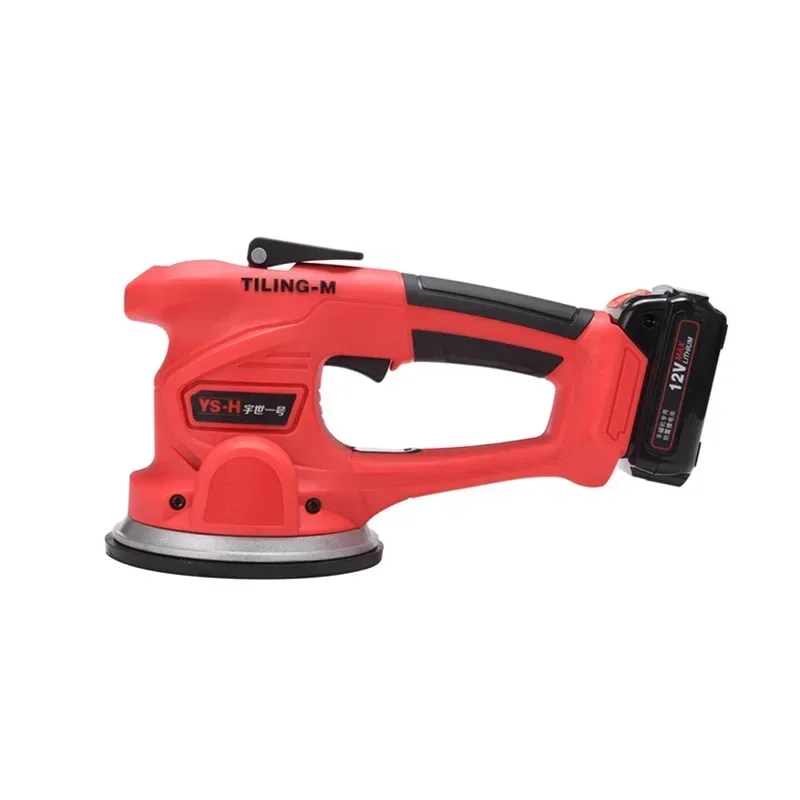 6th Gear Speed Regulation 12V/21V Aluminum Alloy Vibrating Disc Ceramic Tile Laying Machine