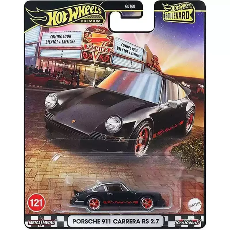 Original Hot Wheels Premium Car Porsche 911 Carrera RS 2.7 1/64