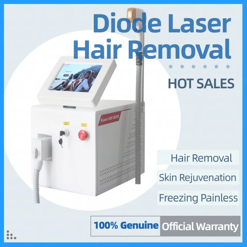 Professional 3 Wavelength High Power Alexandrite 808nm 755nm 1064Nm Diode Hair Removal Machine For Salon