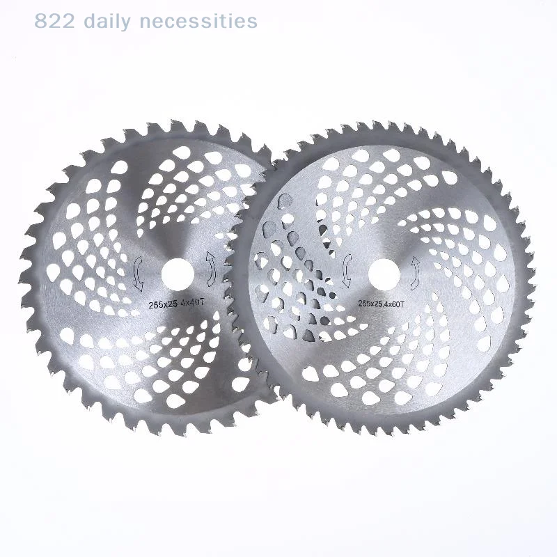 1PC Universal Lawn Trimmer Blade Head for Brush Cutter Lawn Mower 40/60 Teeth Garden Power Tool Accessories Weed Trimmer Blade