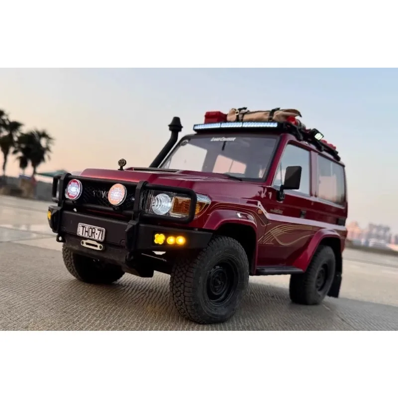 RC Crawler Urnieta‑Style Front Bumper Custom Mod Fitting for RGT 1/8‑1/10 LC71 LC76 LC79 Rock Crawler Truck Spare Accessories