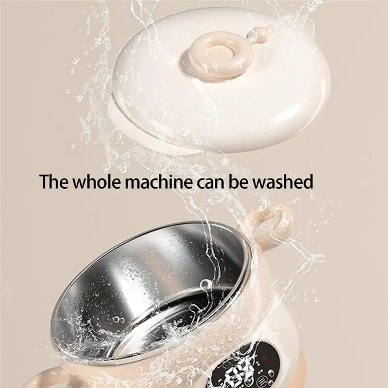 【CYBER MONDAY】Food Warmer Bowl Rechargeable With Silicone Cover, Intelligent Temp Control Multifunctional For Meals Toaster