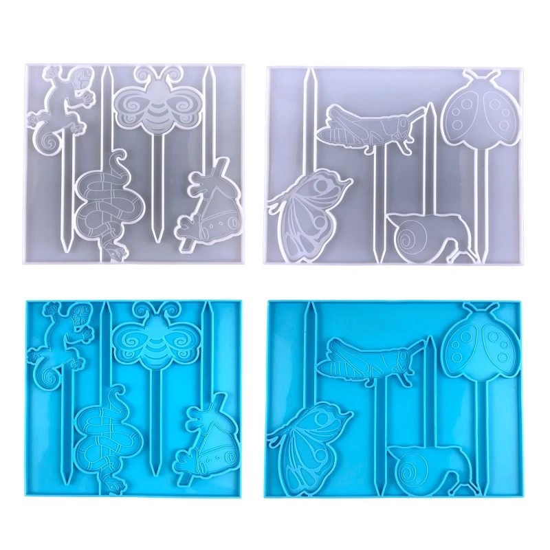 

Plants Tag Resin Mold Insect Tag Silicone Mold Epoxy Kindergarten Label Mold
