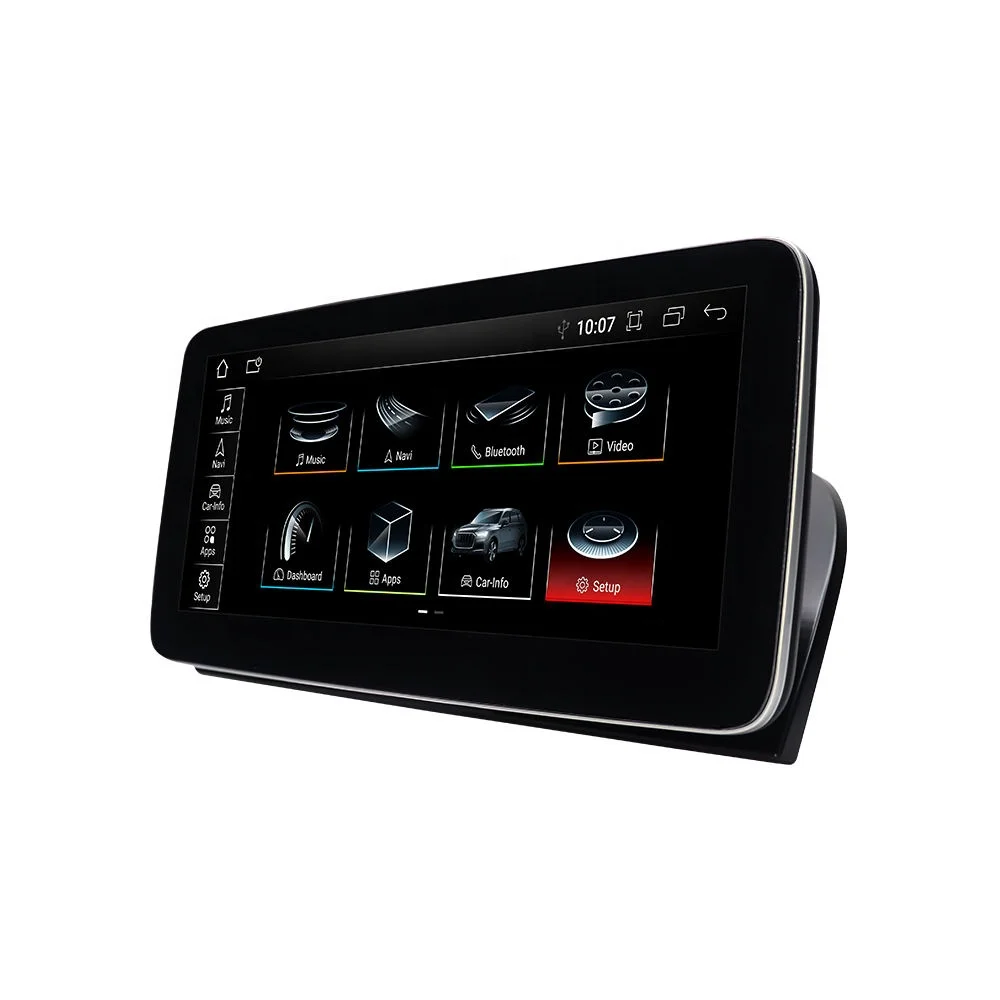 13 راديو السيارة اللاسلكي Carplay GPS نافي مشغل وسائط متعددة لأودي A4L A5 S4 S5 2009-2016