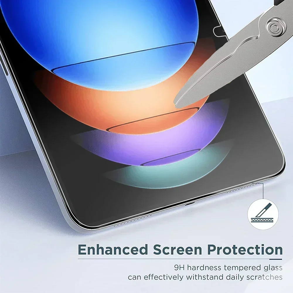 Protector de pantalla de vidrio templado para Xiaomi Pad 6 Max 6S Pro 14 12,4 Pad 6 5 Pro 11 pulgadas para Redmi Mi Pad SE, accesorios para tableta