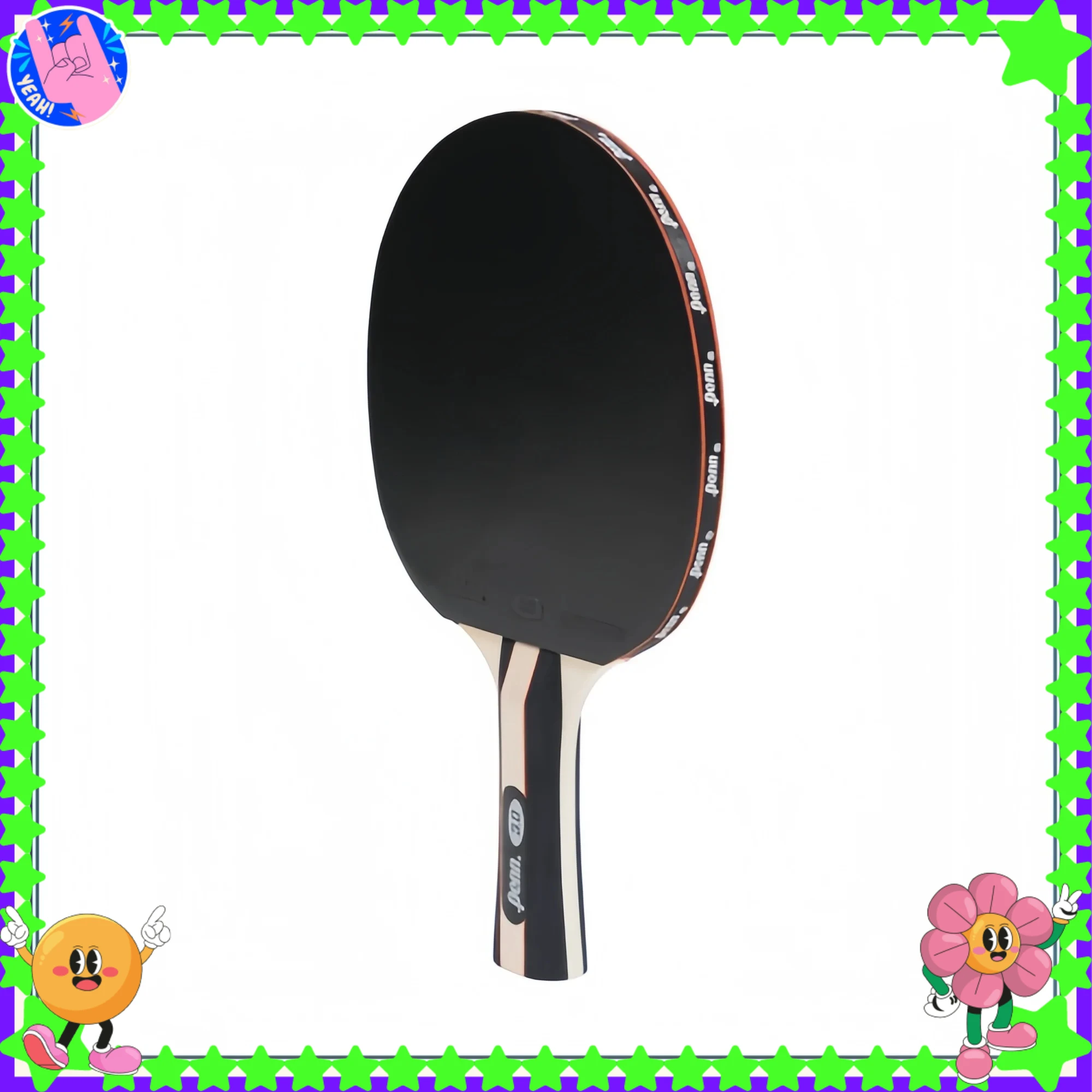 

Набор для настольного тенниса Pro 3.0 Tournament, ракетки и мячи для 4-го игроков, для взрослых и клубных игр, чехол премиум-класса в комплекте