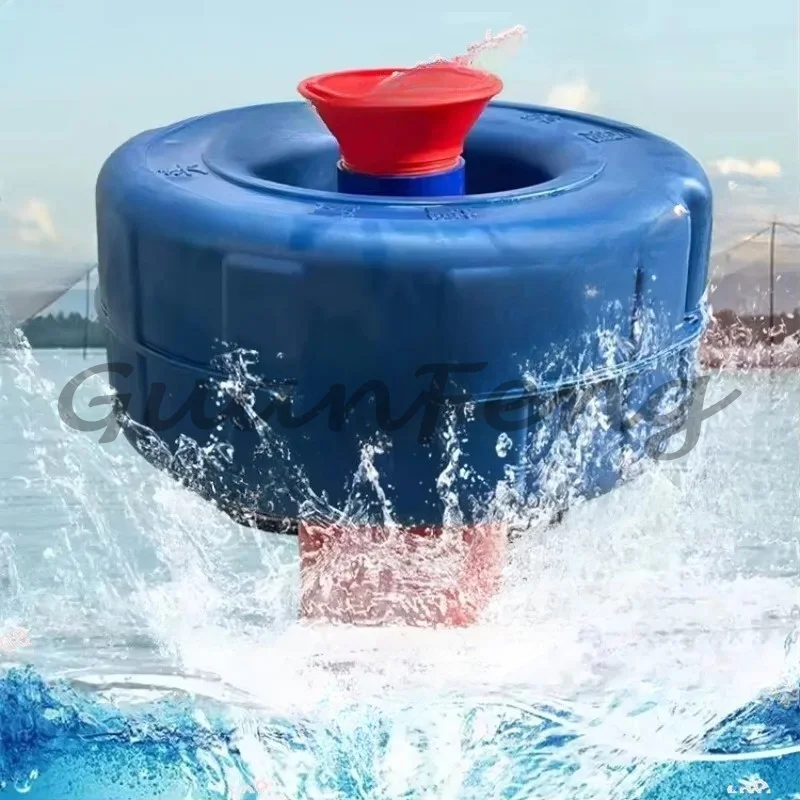 DC Solar Aerator with Controller and Shrimp Farming in Fish Pond