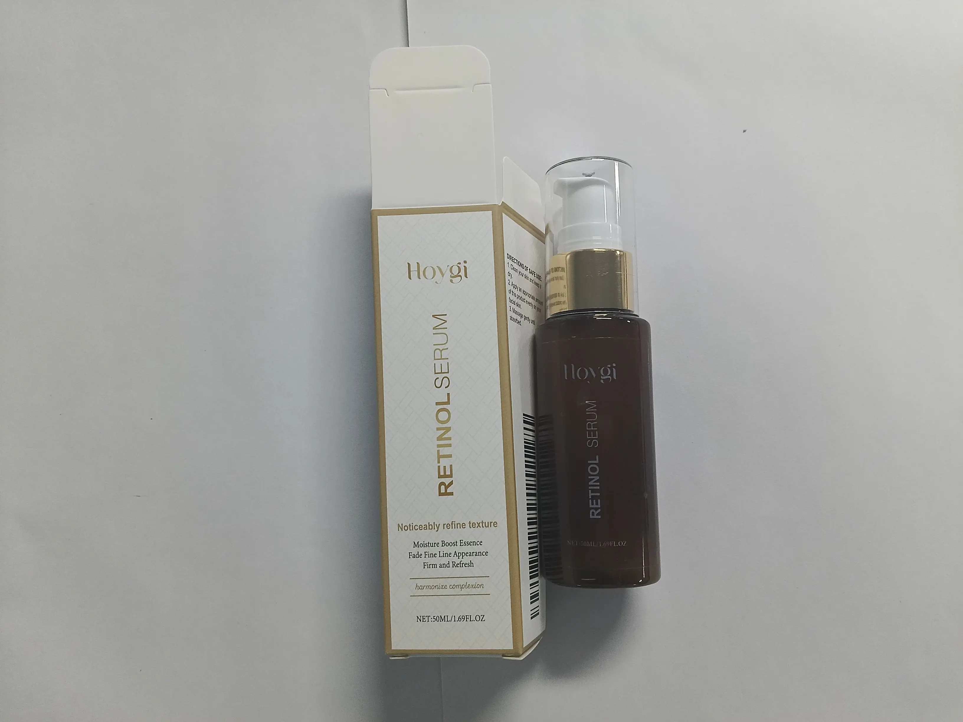 เซรั่มเรตินอลโฮยจิสำหรับผิวหน้า เอสเซนส์บำรุงผิวให้ความชุ่มชื้น ลดเลือนริ้วรอย ปรับสภาพผิวให้เรียบเนียน ปรับสีผิวให้สม่ำเสมอ