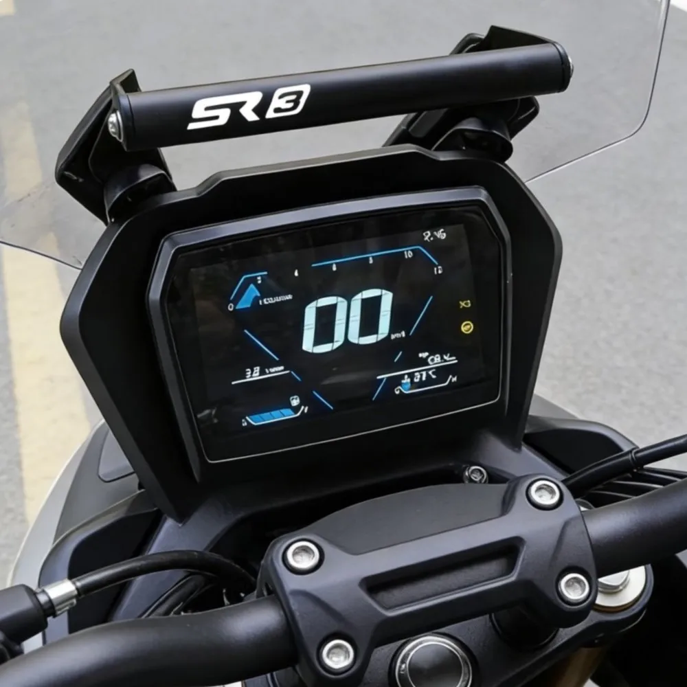 

FOR VOGE SR3 2023 2024 2025 2026 SR 3 Mobile Phone GPS Navigation Bracket Aluminum GPS Mounting Adapter Motorcycle Accessories
