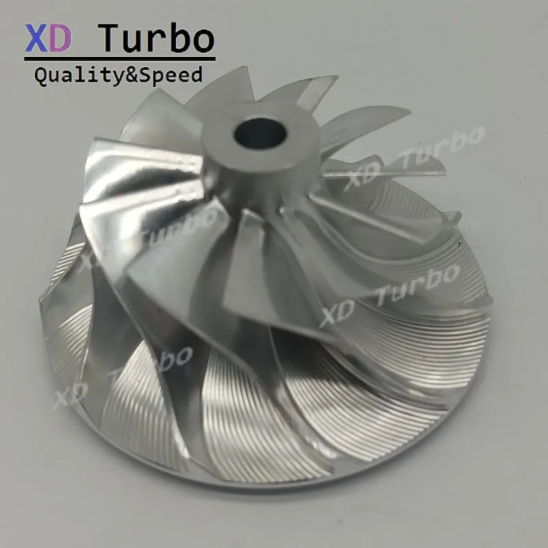 MFS Billet Turbo compressor Milling Wheel Upgrade 36.3/49mm 11 and 6/6 baldes 760774 753847 For Volvo C30 2.0D 100Kw D4204T