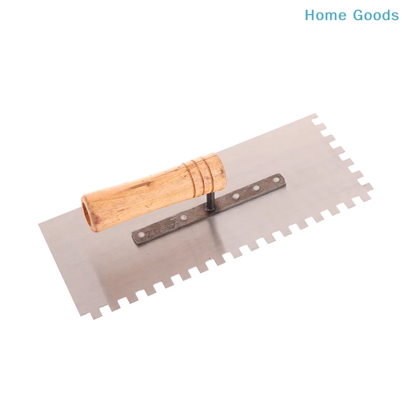 Tile Tiling Tools Masons Serrated Trowels Workers Auxiliary Plastering Decoration Toothed Knives Ceramic Widened Large Boards