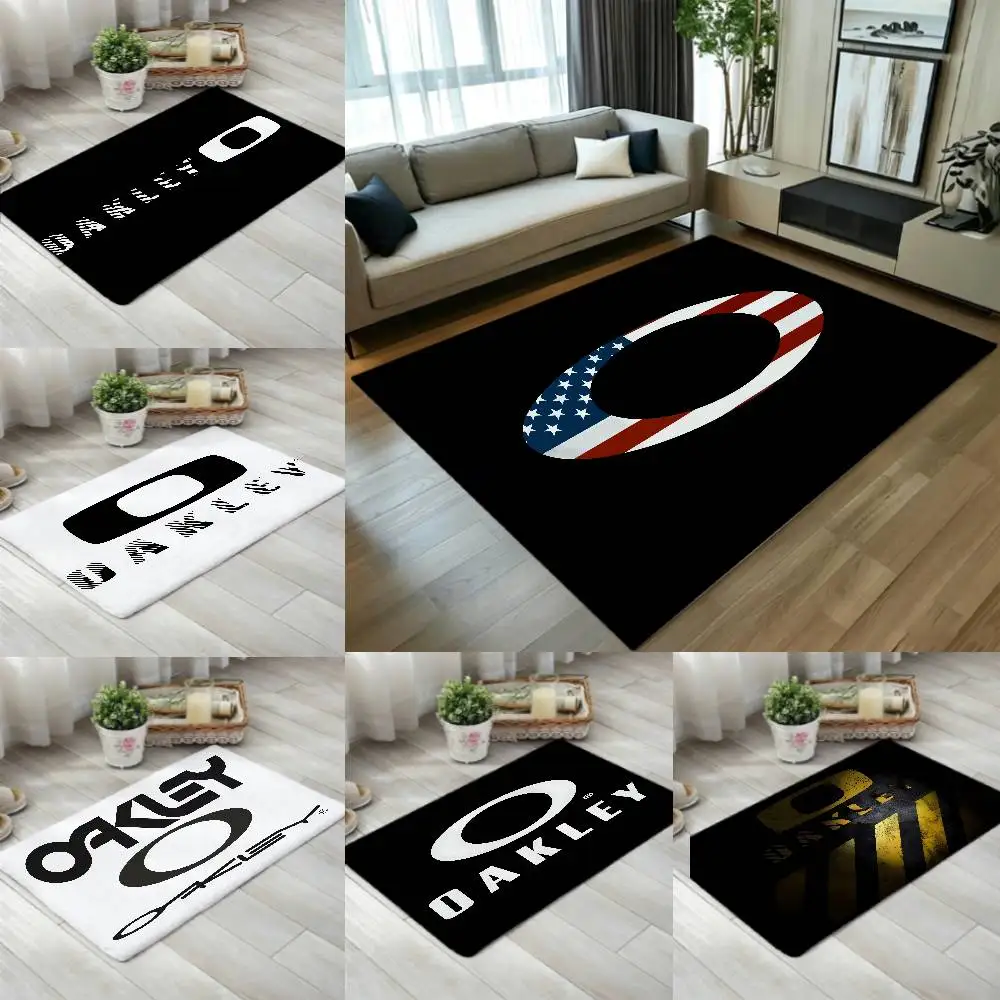 O-oakley-S Durable Carpet Rug For Footpad Mats Style Soft Bedroom Floor House Laundry Room Mat Anti-skid Household Carpets
