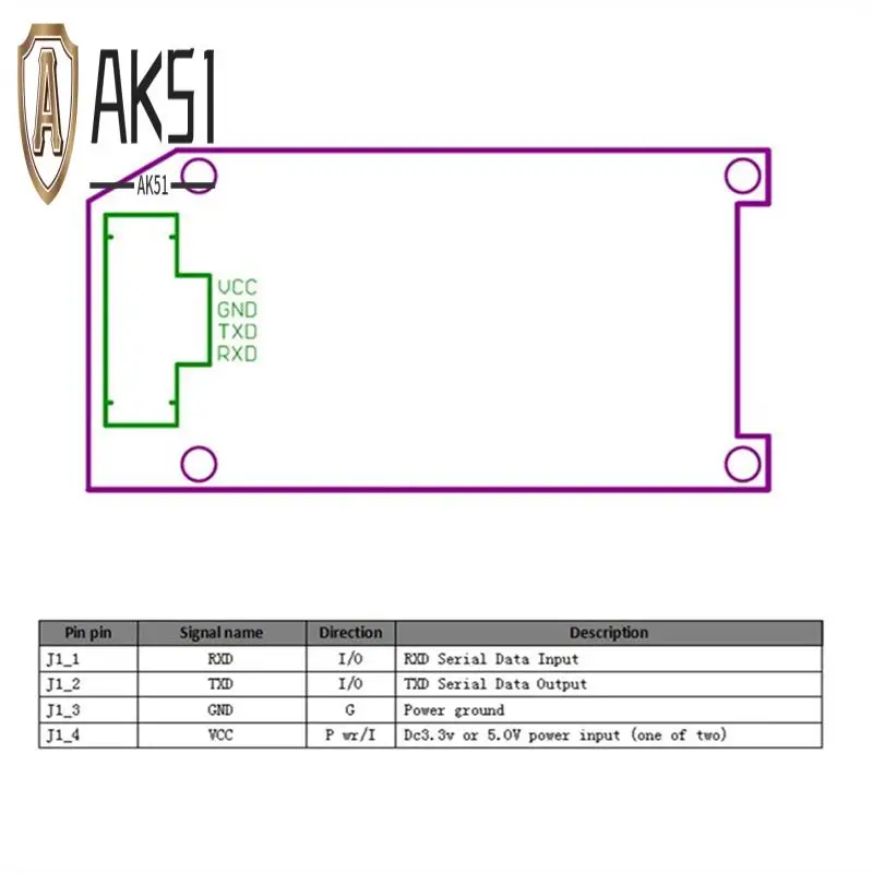 

AK51-RFID-считыватель Мини-встроенный модуль NFC Модуль интеграции радиочастотной антенны 13,56 МГц ICM522-C5-5 Модуль чтения/записи