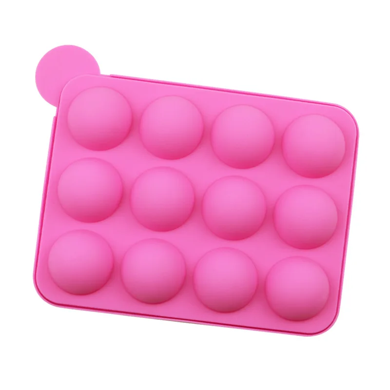 20 Hole Silicone Lollipop Mold DIY Chocolate Jelly Ice Ball Cake Molds Reusable mold Baked Dessert non-stick Mould Kitchen Tools