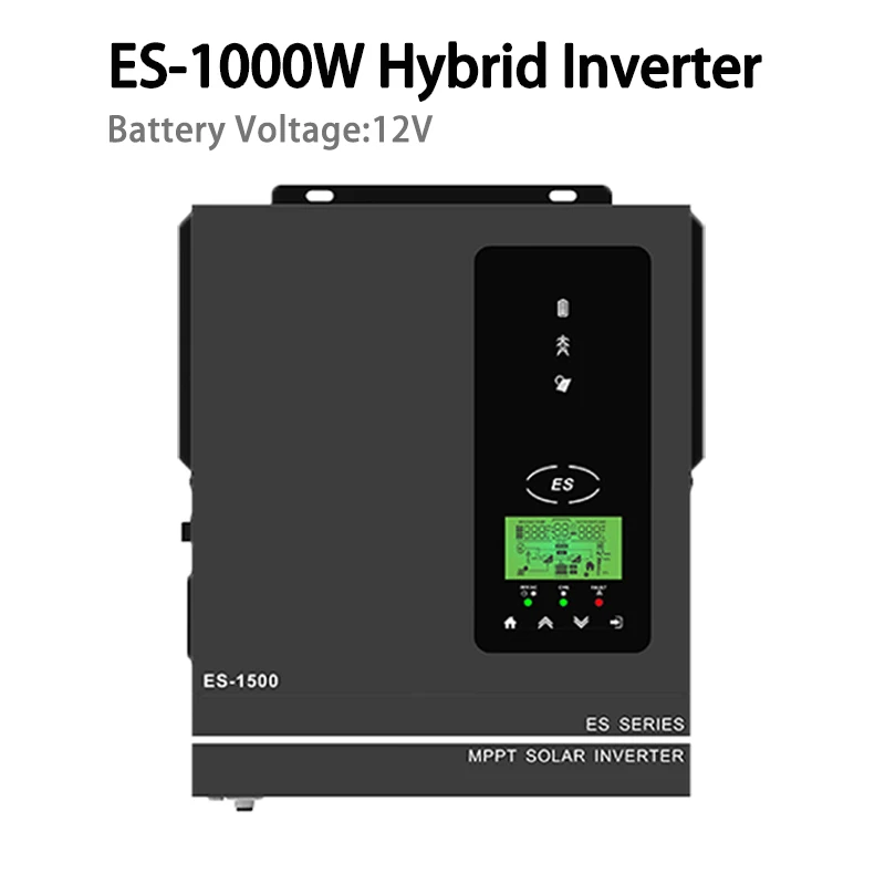Anern 1500W 1000W ハイブリッドソーラーインバーター 80A MPPT充電器 