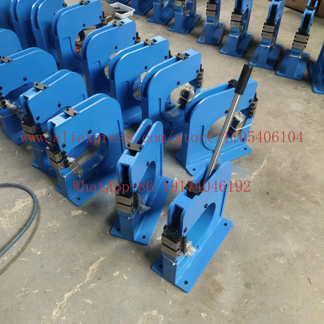 Manual edge press SS-16 metal shrinkage and expansion sheet metal forming operation is simple and convenient