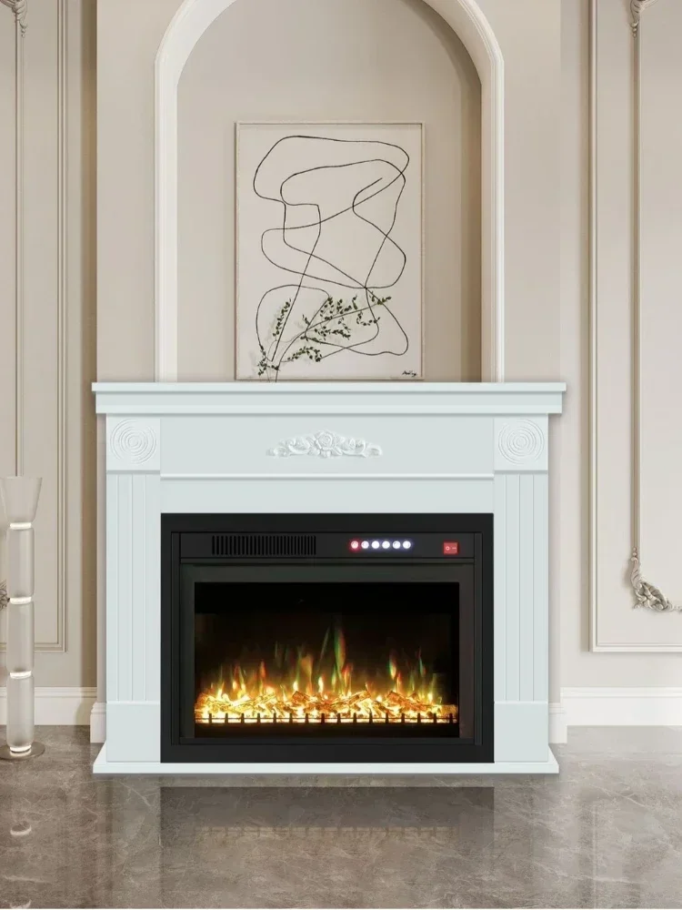 Fireplace core simulation flame embedded electronic fireplace decorative cabinet