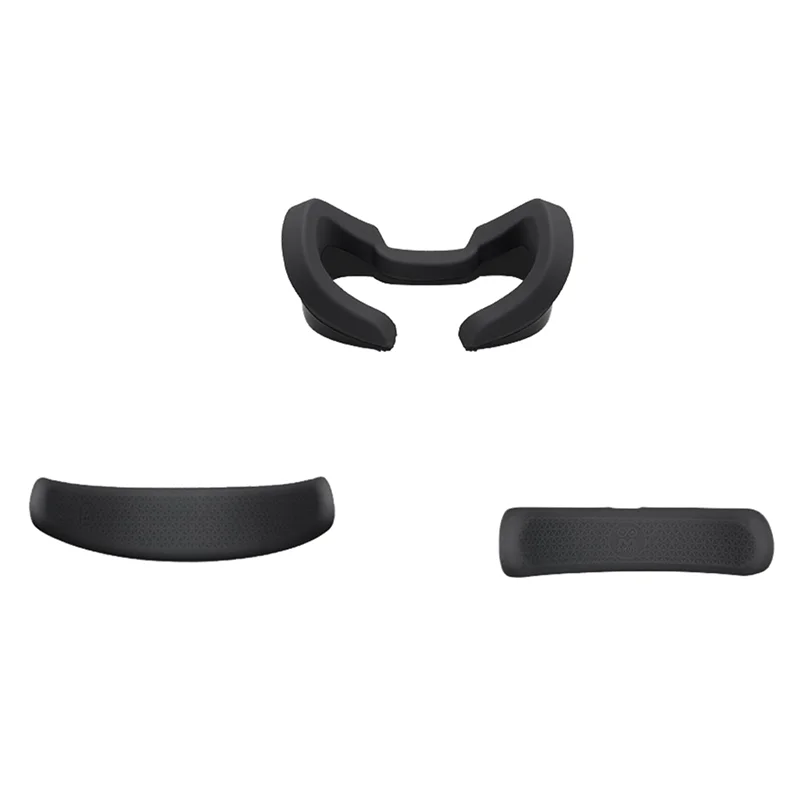 For Oculus Rift S Silicone Replacement Mask Sweat and Dirt Resistant Silicone Protective Cover for Rifts Masks,Black