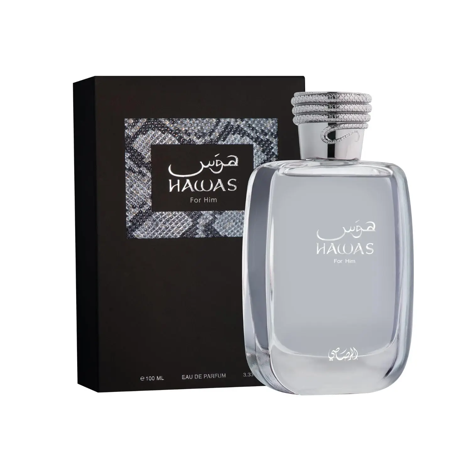 RASASI Hawas for Men Eau De Parfum Spray 100ML (3.4 Oz) - Long Lasting Arabian Perfume Premium Perfume Men Ideal view 3