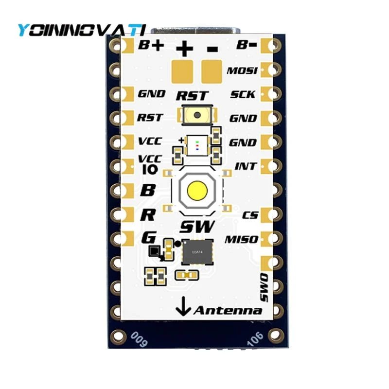 1pcs Smolslime Module Based On NRF Slimevr Module,Promicro NRF52840 + (LSM6DSV + QMC6309 )