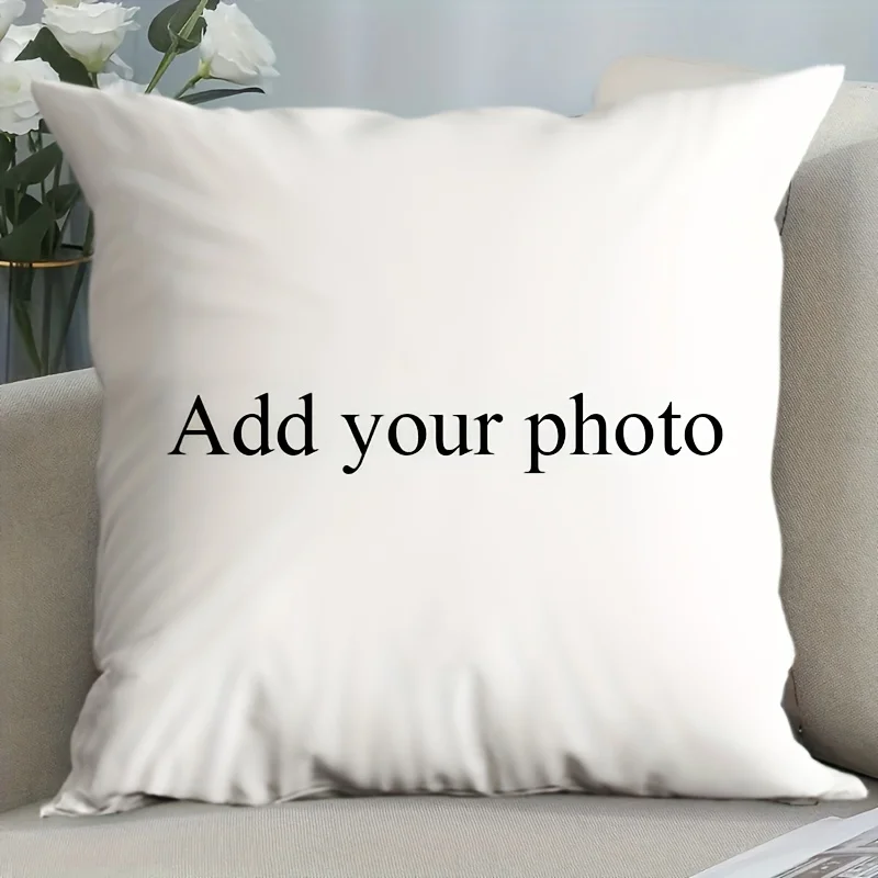Personalized Custom Pillow Cover Cushion Cover Customized Photo Throw Pillow Case Cover Home Decor Pillowcase for Sofa Seat