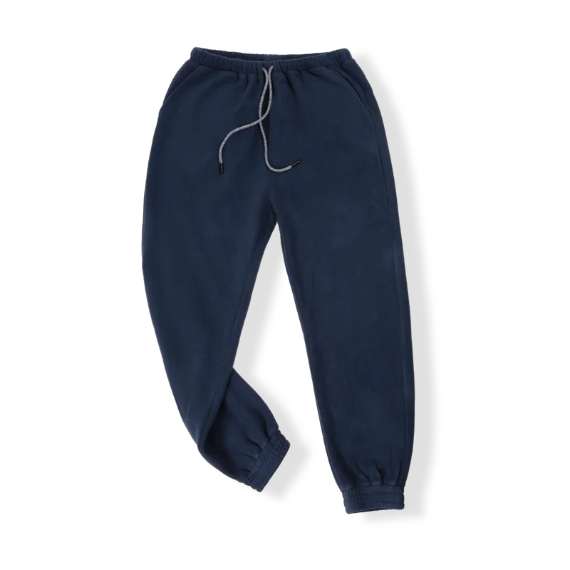 Maden Casual Leggings in pile pantaloni elastici in vita per calore pantaloni lavorati a maglia versatili pantaloni della tuta da uomo