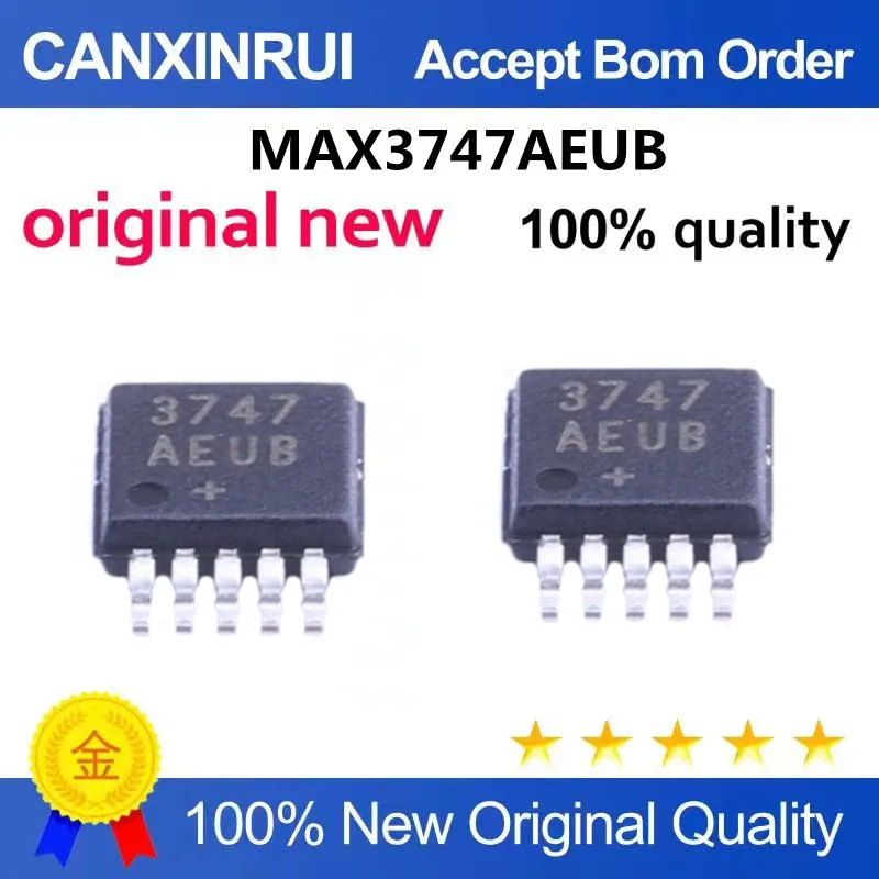 

MAX3747 MAX3747AEUB MAX3747AEUB+T New Original Imported Chip