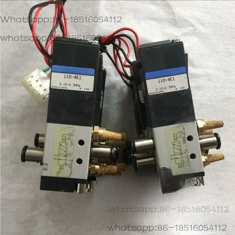 Disassemble the parts, the physical picture of the solenoid valve 110-4E1-24V