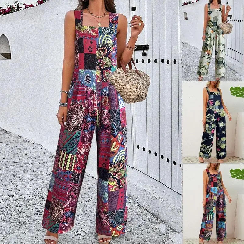 

Странный костюм больших размеров, однотонный дизайн с ремешками, женская одежда Ele Aosphere, осенний сезон, длинные брюки