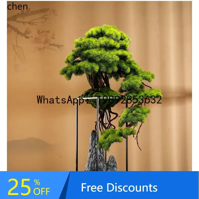 

simulated welcome pine ornament floor-to-ceiling living room decoration entrance home soft decoration