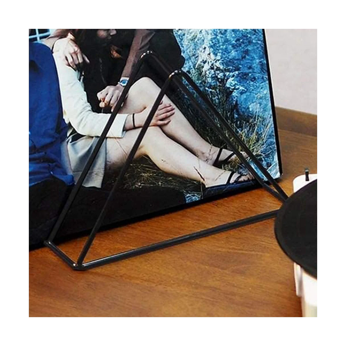 Vinyl Record CD Magazine Storage Rack Album Display Rack Multifunctional Vertical Creative European Art Collection TQ