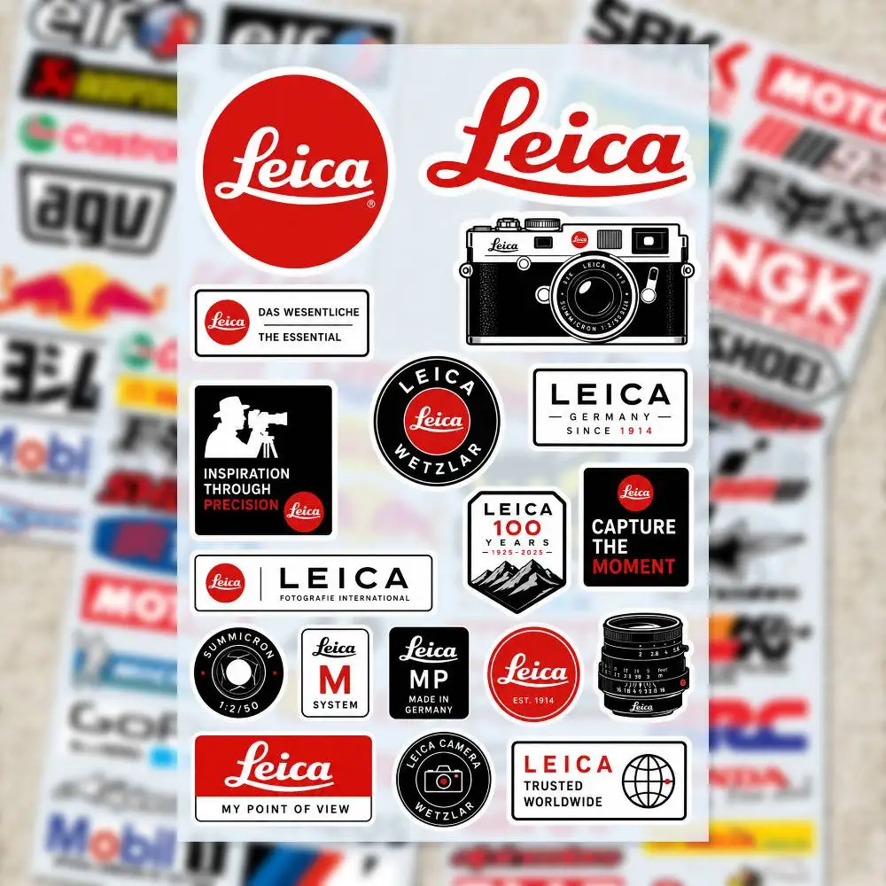 L-Leica Japanese Motorcycle Sticker Suitable for Motorcycle Body Reflective Car Sticker Helmet Decal