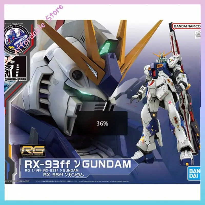 متوفر في المخزون Gaogao 1/144 Rg Rx-93ff Fukuoka تجميع نموذج أطقم الهيكل العظمي البلاستيك أنيمي عمل الشكل روبوت البلاستيك نموذج الهدايا اللعب