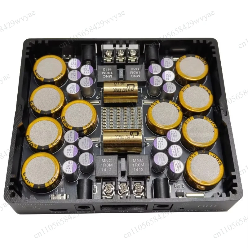 Upgraded CNC Case 5V-25V 20A for Switching Power Supply Linear Power Supply Sound Card DAC Amplifier
